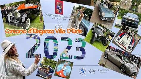 Concorso D Eleganza Villa D Este 2023 BMWGroupClassic YouTube