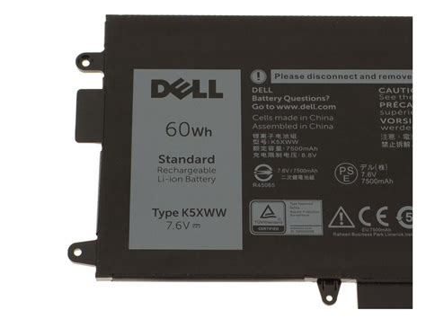 New Dell OEM Original Latitude 7390 2 In 1 4 Cell 60Wh Laptop Battery