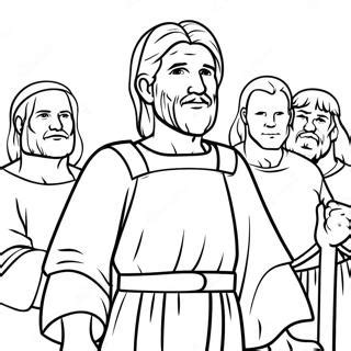 Bible Heroes Coloring Page 43323 34232