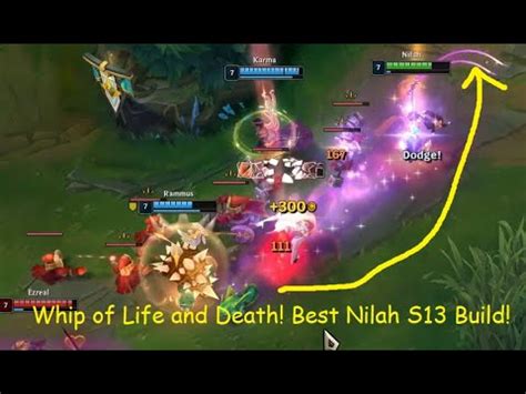 Best Nilah Build Season 13 Full Eclipse Nilah Gameplay YouTube