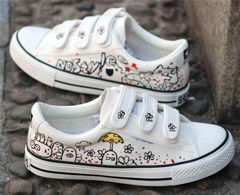 Gorgeous Hand Painted Shoe Sneaker Ideas