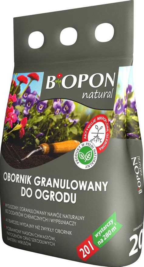 Obornik Granulowany Do Ogrodu 20l Biopon Biopon Sklep EMPIK