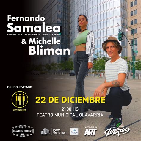 Fernando Samalea Y Michelle Bliman Llegan Al Teatro En Linea Noticias