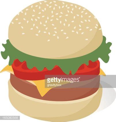 Vector Cheeseburger Stock Clipart | Royalty-Free | FreeImages