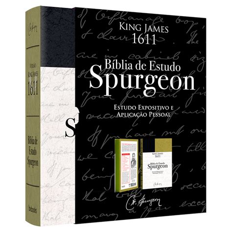 Bvbooks Editora Evang Lica Estudos B Blia De Estudo Spurgeon