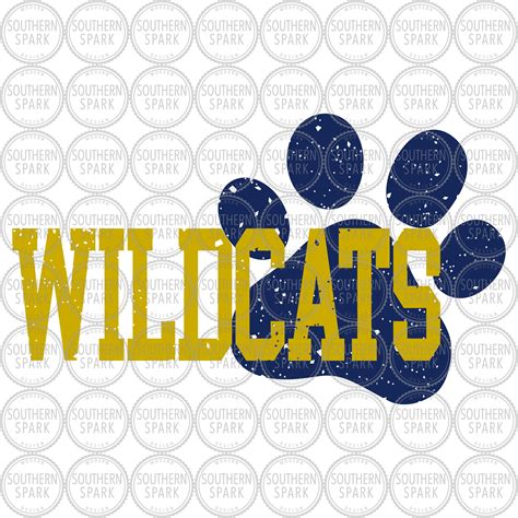 Wildcats Paw Logo