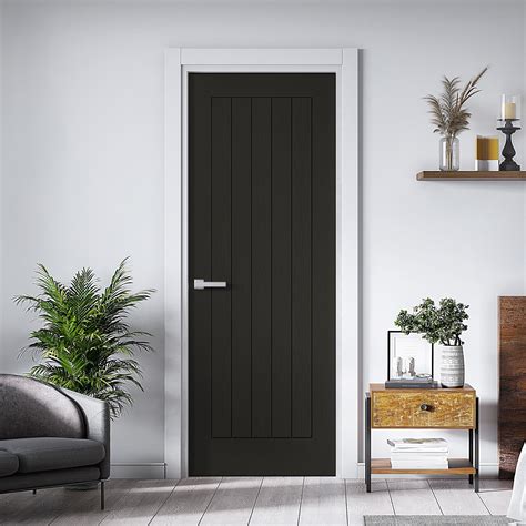 Liberty Doors Black Internal Fully Finished Oak Farley Fd30 Fire Door At Leader Trade