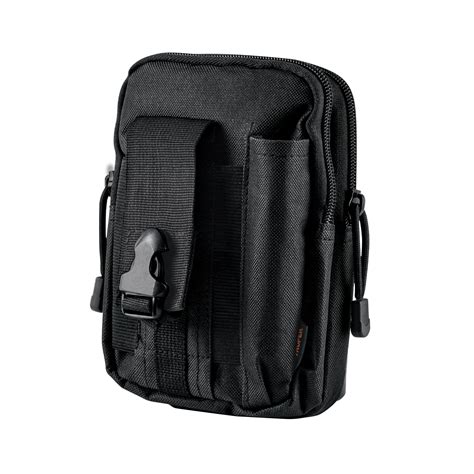 Bolso táctico negro para cinturón Truper Maletas y Bolsos 67021