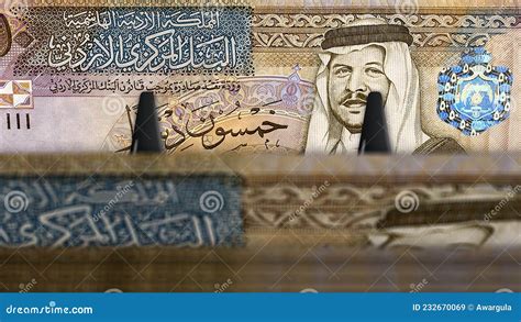 Jordan Dinar Money Banknotes Pack Illustration Stock Illustration ...