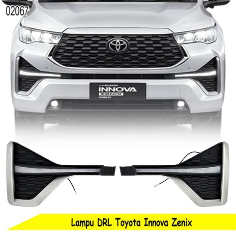 Jual Lampu Drl Bumper Lamp Toyota Innova Zenix Shopee Indonesia