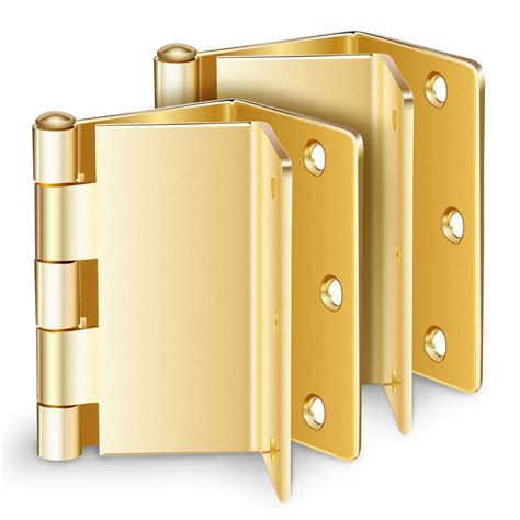 Handicap Brass Expandable Door Hinges Offset Hinges For Doors Mars Med Supply