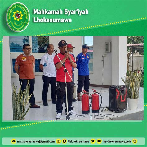 Mahkamah Syariyah Lhokseumawe Lakukan Sosialisasi Dan Simulasi