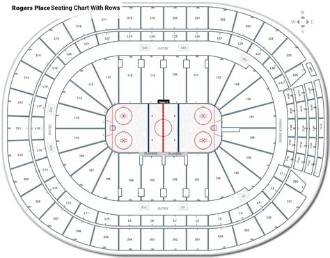 Rogers Place Arena Seating Chart 2023 With Rows Parking Tickets Price