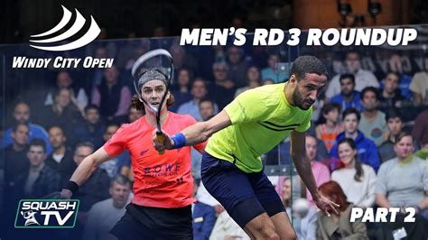 Squash Windy City Open Men S Rd Roundup Pt Video