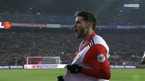 Golazo De Santi Gim Nez En Europa League Feyenoord Shakhtar