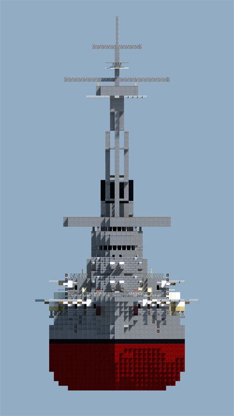 Slava Class Battleship Minecraft Map