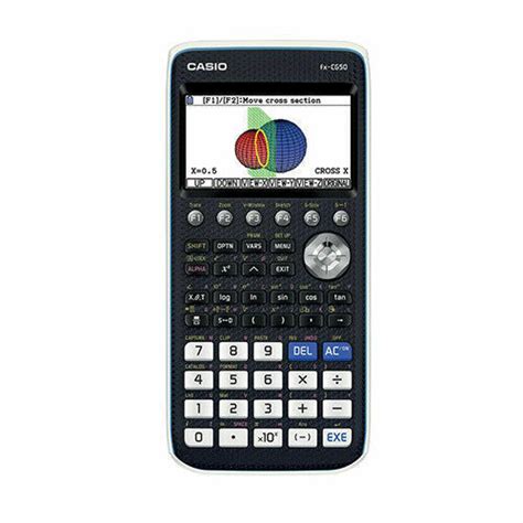 Casio Fx Cg D Graph Catalogue Function Graphic Calculator Black