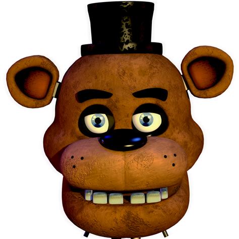 Freddy Fazbear Head 4k By Popi01234 On Deviantart