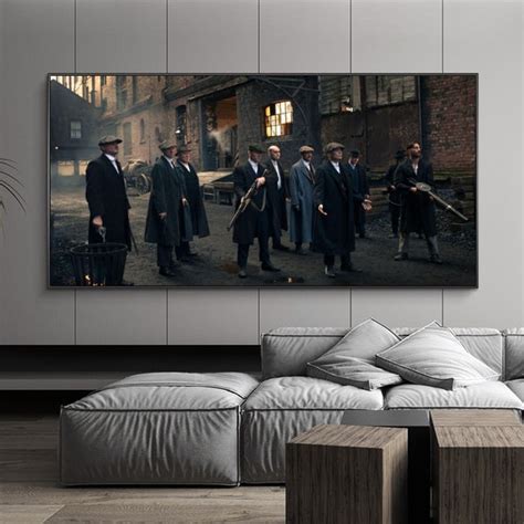 Tableau Peaky Blinders Army Ma Jolie Toile