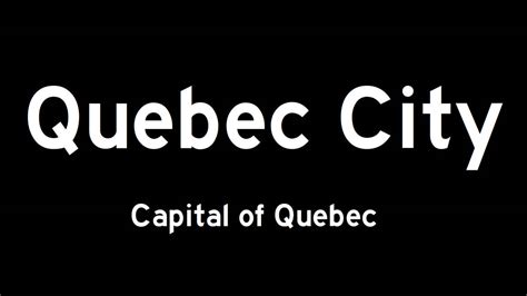 Quebec City is the capital of Quebec by HispaniolaNewGuinea on DeviantArt