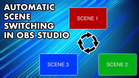 How To Automatically Switch Scenes In OBS Studio MacOS Tutorial