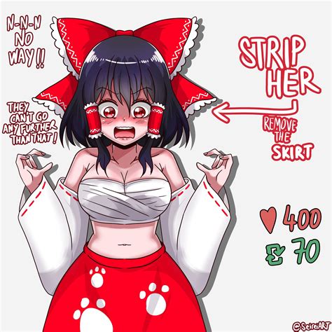 Seireiart ☯ On Twitter Well Reimu You Asked For It😏👌 Touhou 東方 Touhouproject 東方project