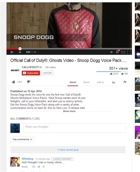 Snoop Dogg voice pack preview : r/CODGhosts