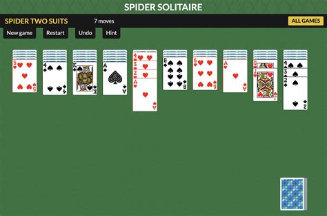 Solitario Spider 2 Semi Gioca Gratis