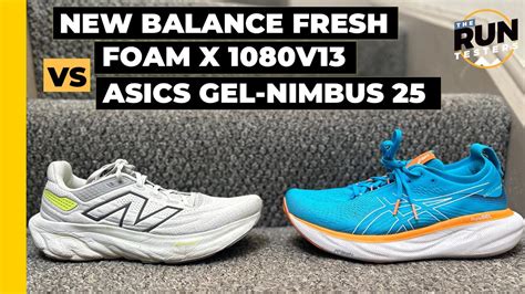 New Balance Fresh Foam X V Vs Asics Gel Nimbus Top Cushioned