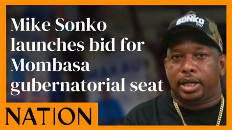 Mike Sonko Launches Bid For Mombasa Gubernatorial Seat On Wiper Ticket