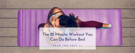 10-Minute Workout You Can Do Before Bed – Beds for Backs