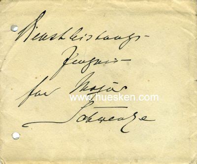 Autograph Prussia Adalbert Autographs Royal House Of Brandenburg