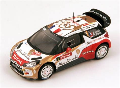 Citroën DS3 WRC #1 Sebastien Loeb - Die-cast model - Spark S3353