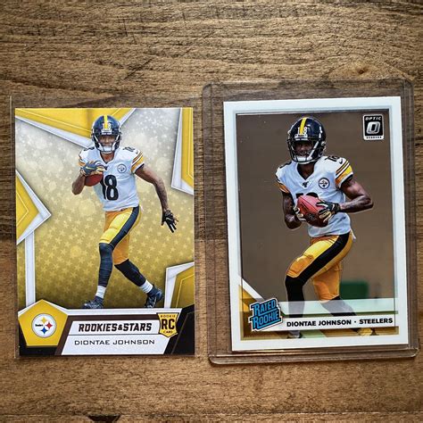 Diontae Johnson Rc Panini Prizm Base Steelers Rookie Card