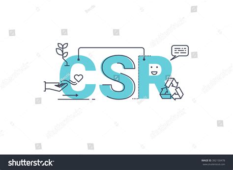 Social Responsibility Line Images Stock Photos Vectors