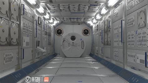 ArtStation - NASA ISS Spaceship Interior | Resources