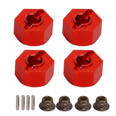 2024 Hex Hubs Wheel Adapters With 4 Pins 4 Nuts CNC Machining Aluminum