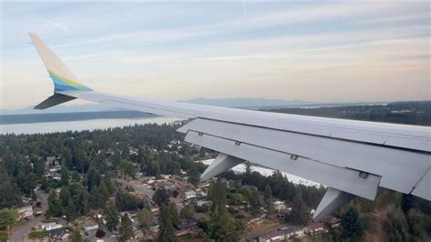 Alaska Airlines Boeing Max West Coast Wonders Livery Landing