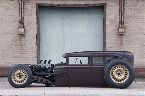 Wicked Chopped And Dropped 1930 Model A Tudor Sedan Hot Rod Network