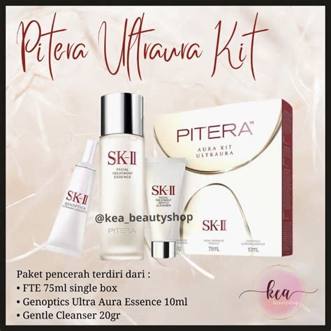 Jual SKII SK II SK2 SK II PITERA ULTRAURA ULTRA AURA KIT FTE 75ML