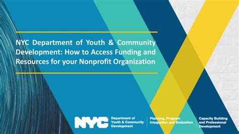 Nyc Department Of Youth And Community Development Ppt