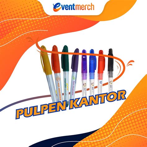 Jual Pulpen Souvenir Custom Print Merchandise Pulpen Custom Shopee