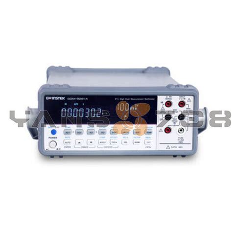 Gw Instek Gdm A Digital Bench Top Multimeter With Fd Dual Display