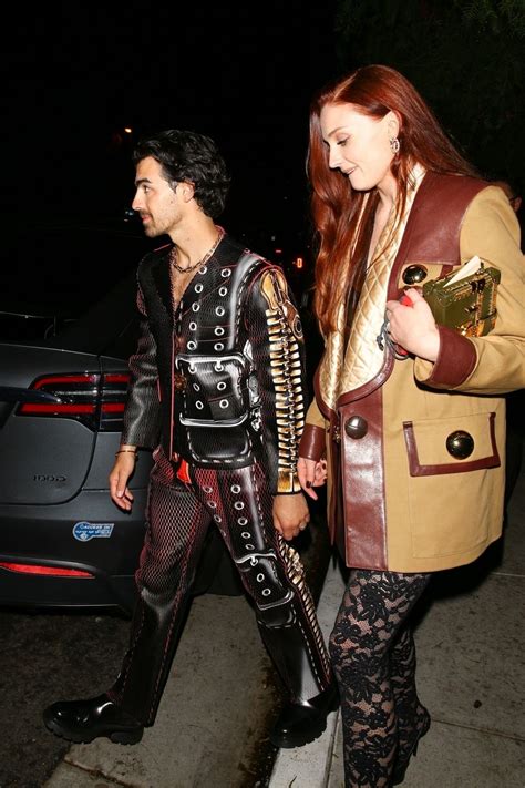 Sophie Turner And Joe Jonas Arrives At 2nd Annual Academy Museum Gala