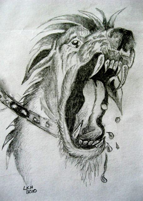 Angry Dog Sketch at PaintingValley.com | Explore collection of Angry ...