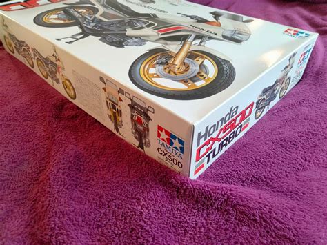 Tamiya Honda Cx Turbo Model Motorcycle Kit Sealed In