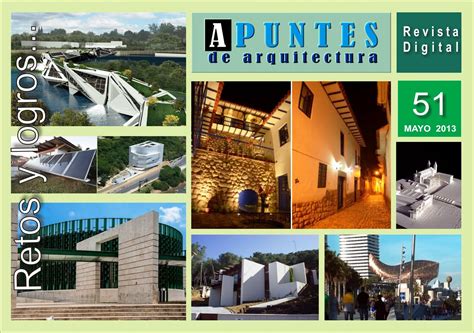 APUNTES REVISTA DIGITAL DE ARQUITECTURA Revista Digital APUNTES DE