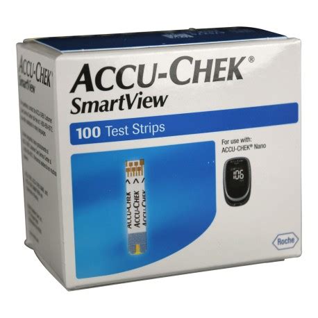 ACCU CHEK SmartView Test Strips 100 Count Diabetesteststripswhole