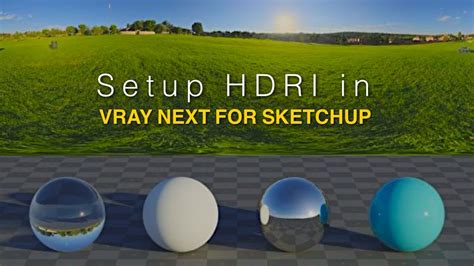 Vray Tutorials Hdri In Vray For Sketchup