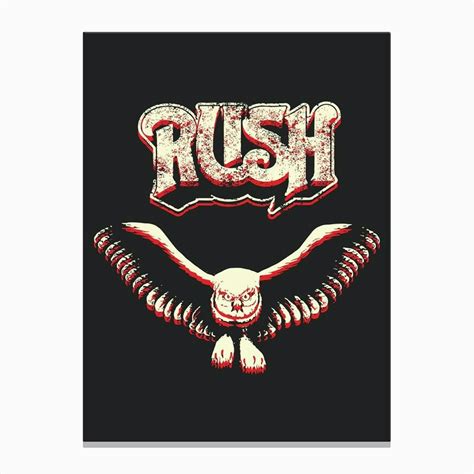 Rush Logo Canvas Print by music soul - Fy